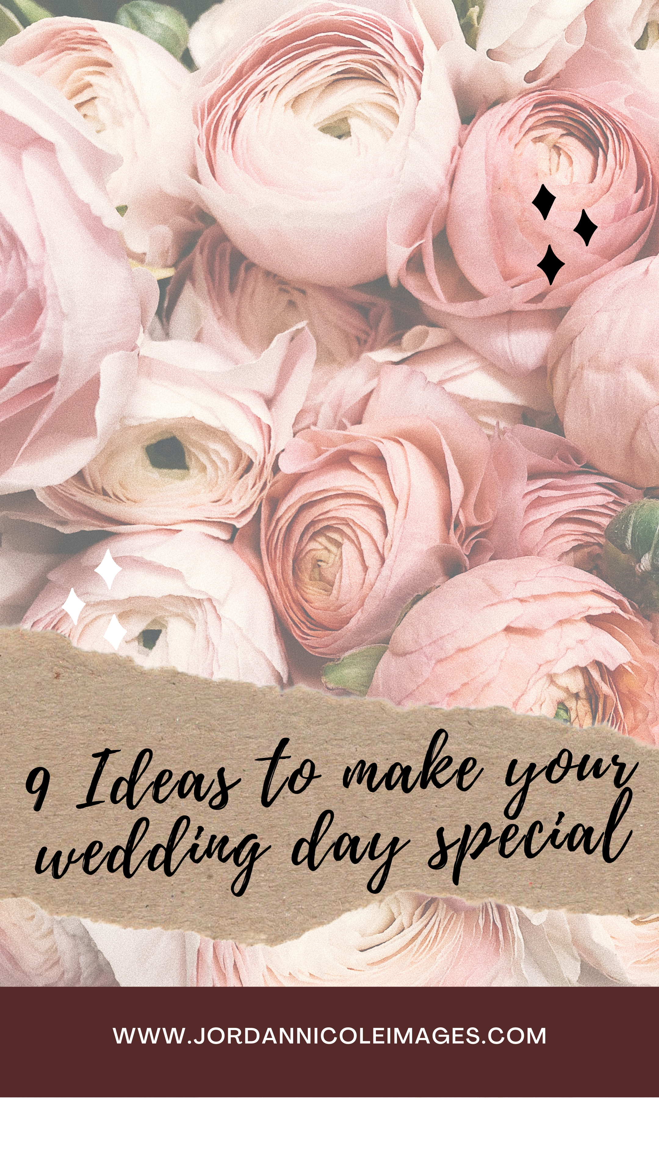 9 ideas to make your wedding day special